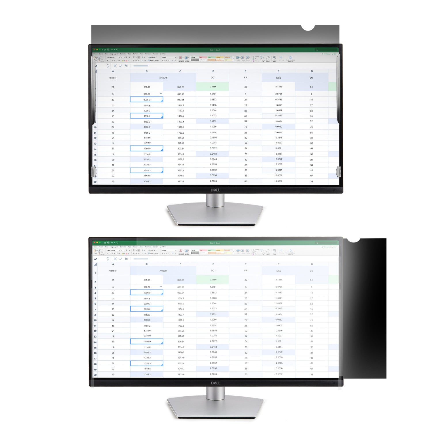StarTech.com PRIVSCNMON32 schermo anti-riflesso Filtro per la privacy senza bordi per display 81,3 cm (32")