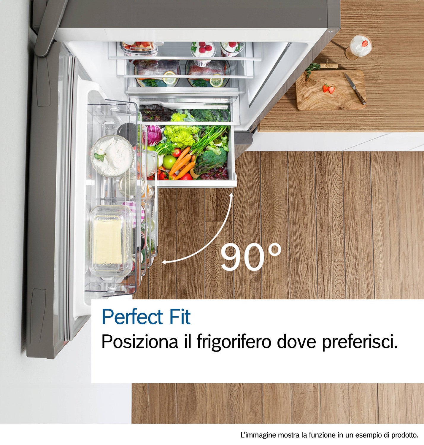 Bosch Serie 4 KGN392I1F , Frigorifero combinato da libera installazione, 203 x 60 cm, Acciaio spazzolato anti-impronta Classe A