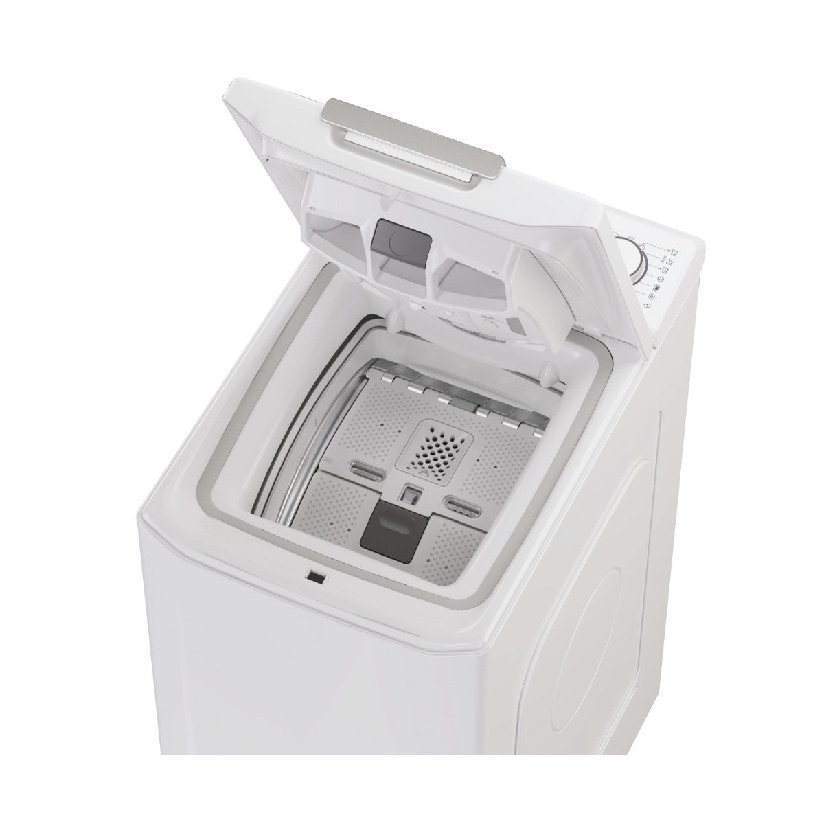 Candy TCA474TM5-S lavatrice Caricamento dall'alto 7 kg 1400 Giri/min Bianco