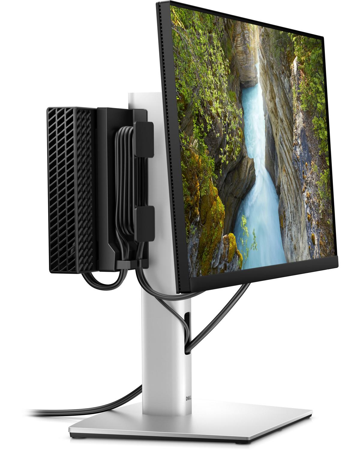 DELL MFS22 68,6 cm (27") Argento, Nero Scrivania