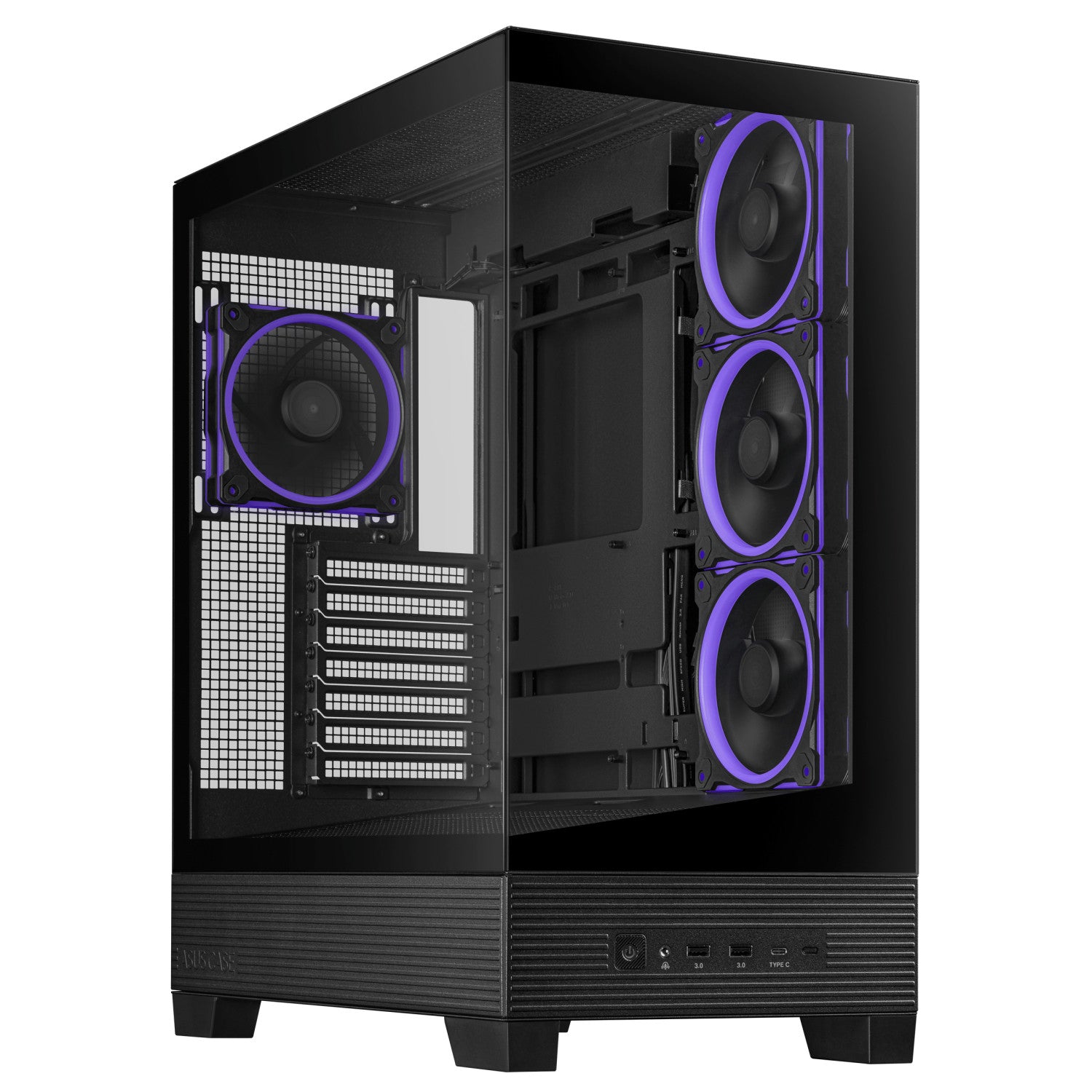 ASUS A31 Plus TG ARGB BLACK Midi Tower Nero