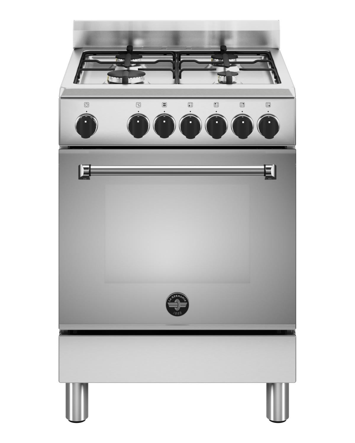 Bertazzoni La Germania Americana AMN664EXV/24 cucina Elettrico Gas Acciaio inox A