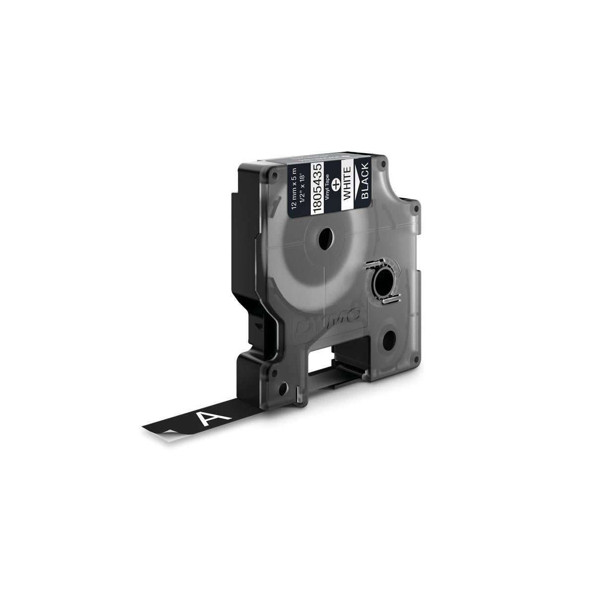 DYMO 1805435 nastro per etichettatrice Bianco su nero