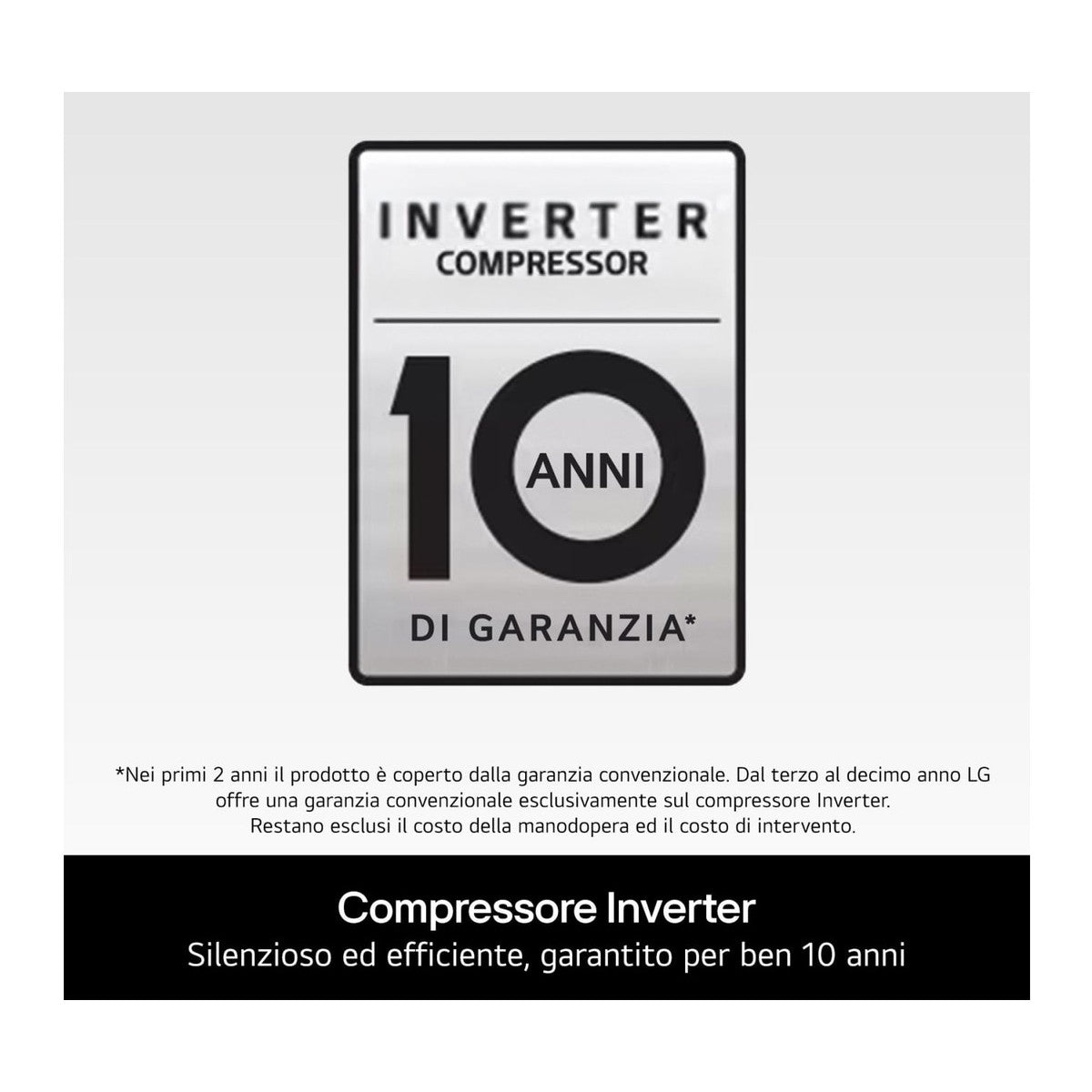 LG GBBSJ20DEP Frigorifero combinato Fit Max 60 cm Classe D, 375 L AI Inverter, Wi-Fi, Door Cooling, Total No Frost Matte Black