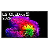 LG OLED evo AI 55 Pollici Serie G6 OLED55G64LW, 4K, Hyper Radiant Color, Staffa a filo muro inclusa, G-Sync, SMART TV 2026