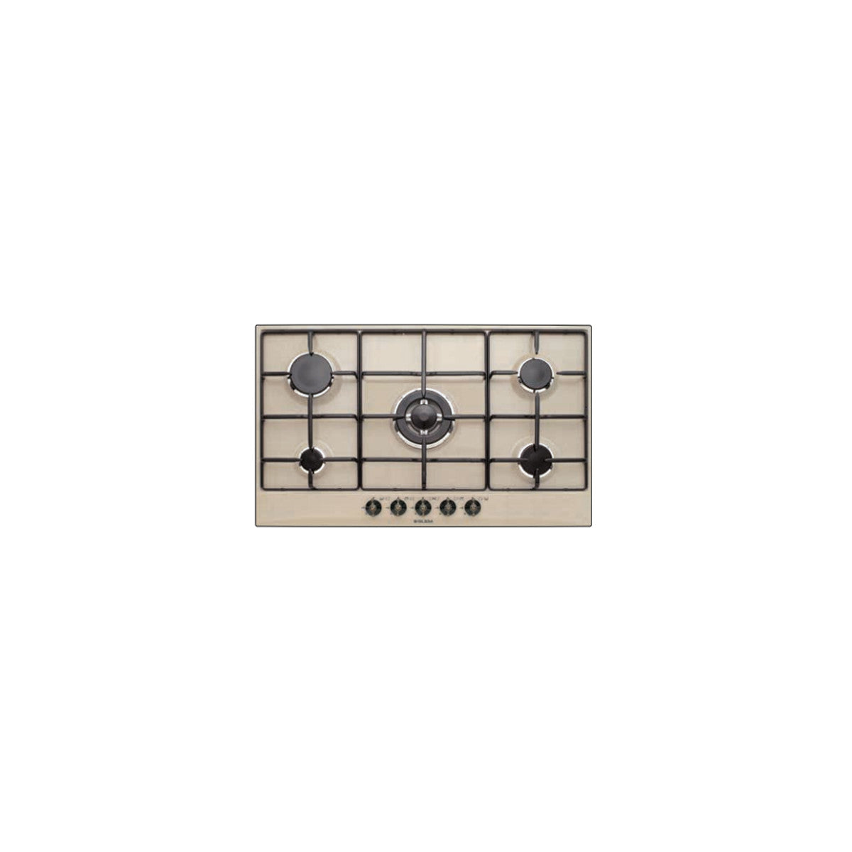 Glem Gas GT955SA piano cottura Sabbia Da incasso 90 cm 5 Fornelli