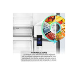 TCL RP350BBD0. Frigorifero Combinato 60 cm – 350 L con Variable Zone, Total No Frost e Compressore Inverter