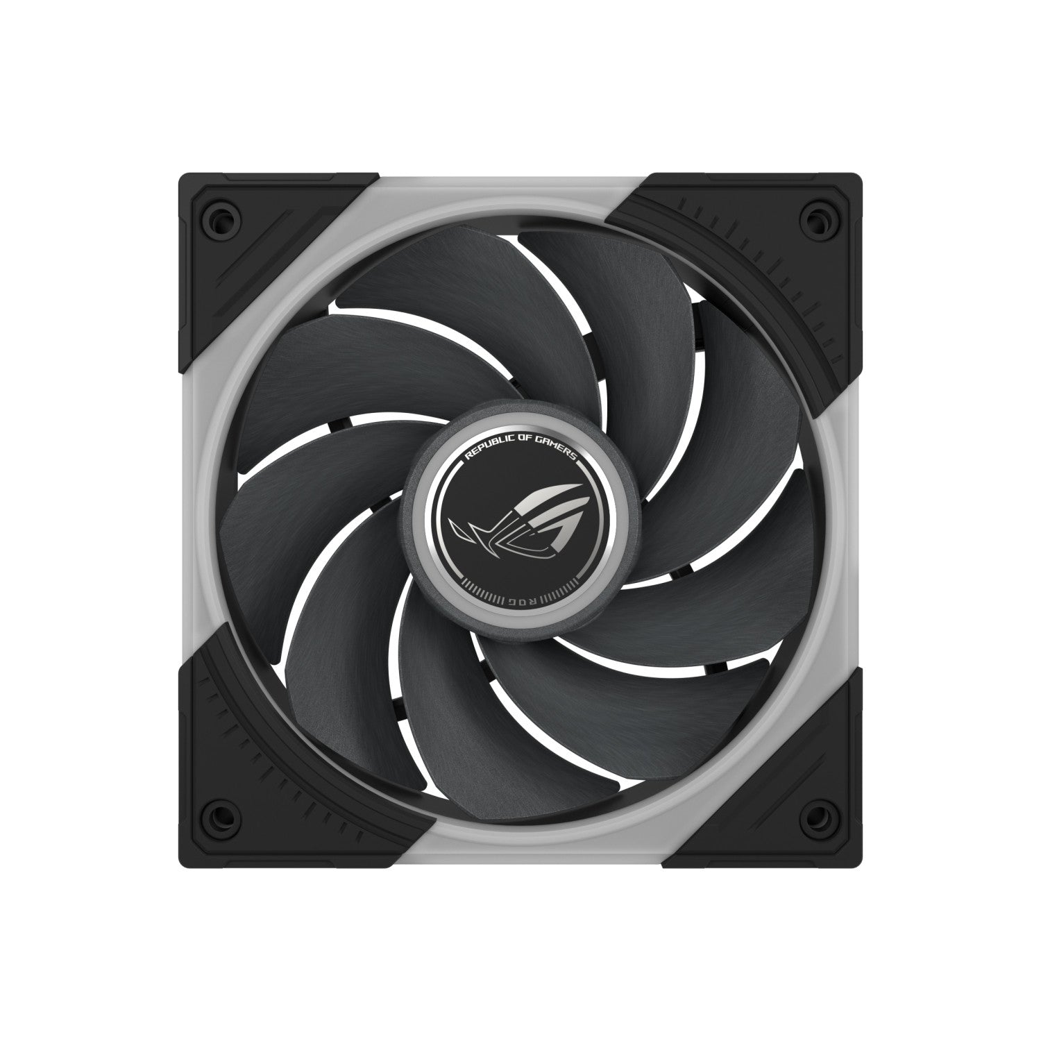 ASUS ROG Eurux GR120 ARGB Reverse Fan - Single Pack Case per computer Ventilatore 12 cm Nero, Bianco 1 pz