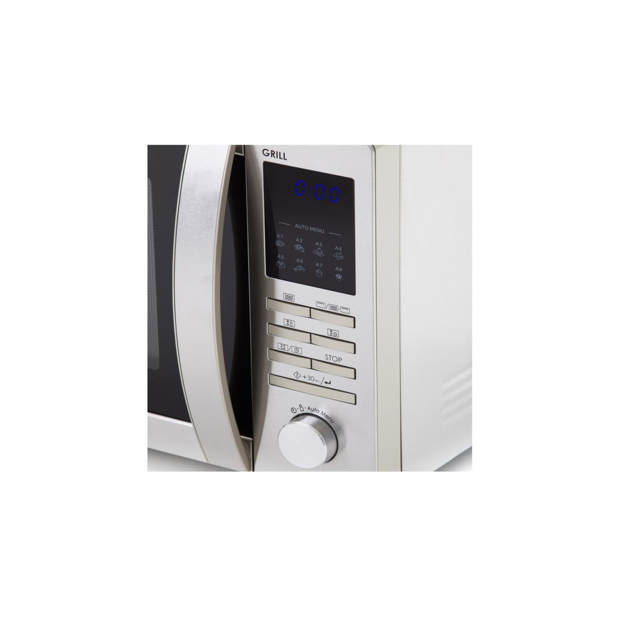 Sharp R722STWE Superficie piana Solo microonde 25 L 900 W Acciaio inossidabile