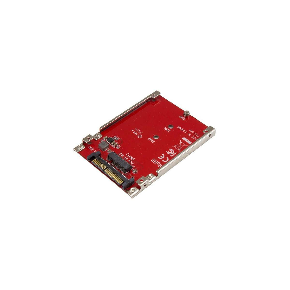 StarTech.com Adattatore Host per Drive M.2 a U.2( SFF-8639) PCIe NVMe SSD