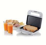 Ariete 1971 Sandwich Maker Breakfast Piastra Elettrica per Toast Potenza 750W Bianco