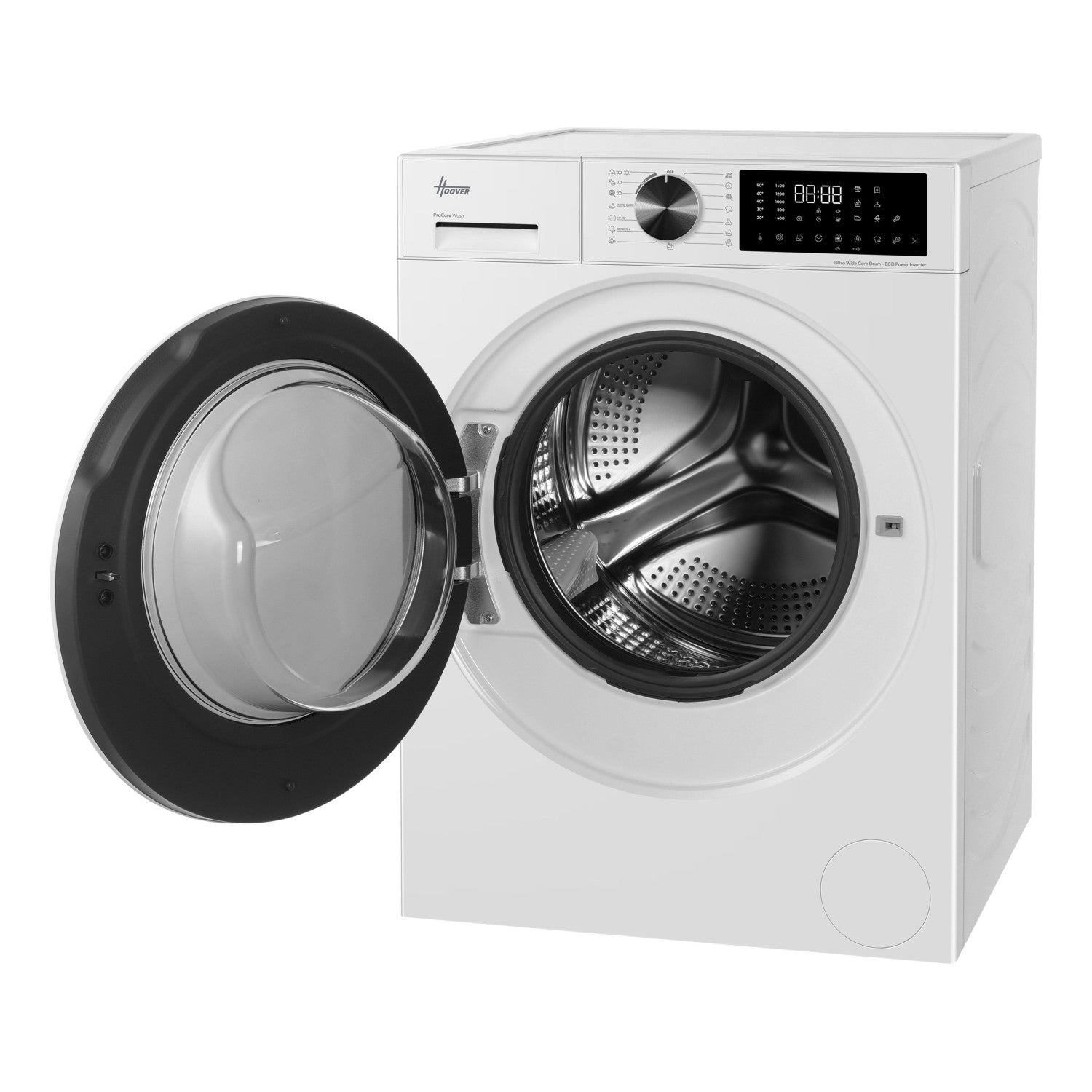Hoover H3D 485SL8H-S lavasciuga Libera installazione Caricamento frontale Bianco