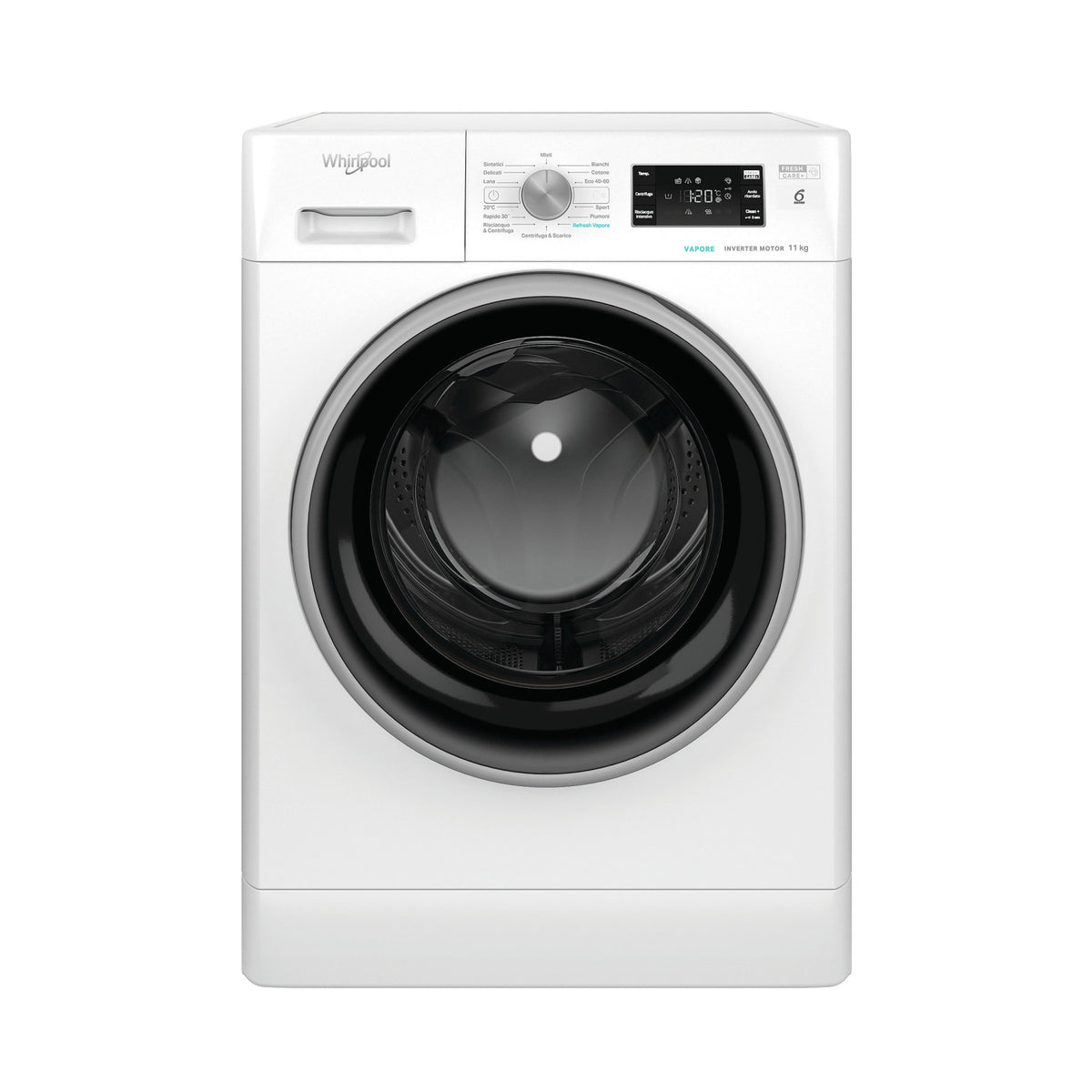 Whirlpool FFB 1148 BSV IT lavatrice Caricamento frontale 11 kg 1400 Giri/min Bianco