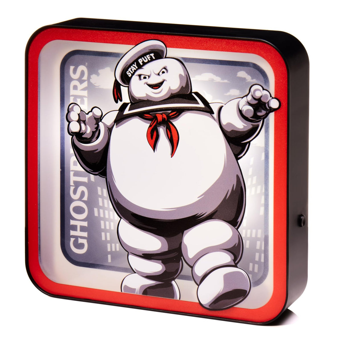 Numskull Lampada da Parete Ghostbusters Stay Puft Logo Ufficiale in Acrilico NS4833