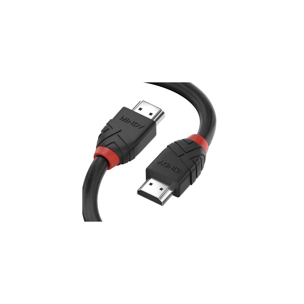 Lindy HDMI Cavo Spina HDMI-A 1.00 m Nero 36771