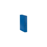 Esselte Eurobox Scatola Portaprogetto A4 Blu Dorso 6 Cm In Cartoncino