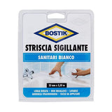 Bostik Striscia Sigillante Autoadesiva Sanitari Bianca 22 mm x 3,35 m