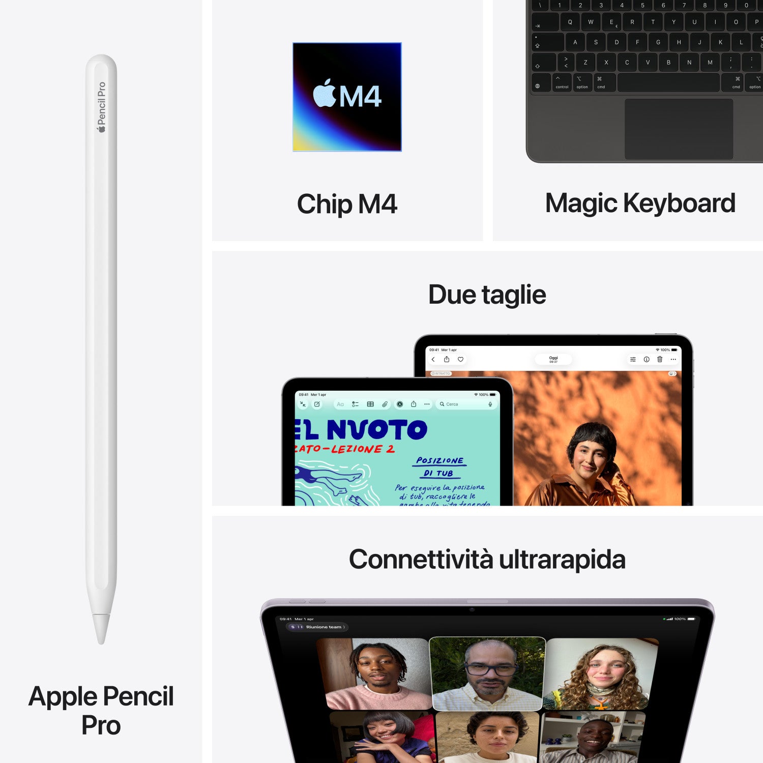 Apple iPad Air 13'' Wi-Fi Cellular 128GB - Viola