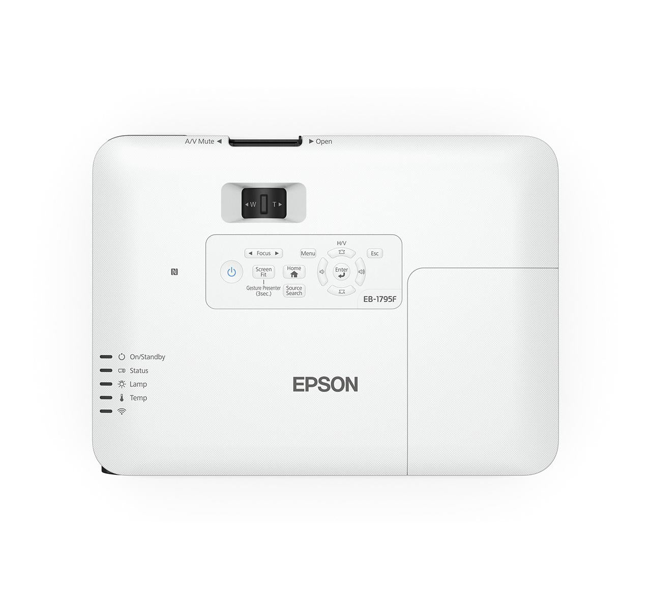 Epson EB-1795F Videoproiettore Proiettore a raggio standard 3200 ANSI lumen 3LCD 1080p Bianco Grigio