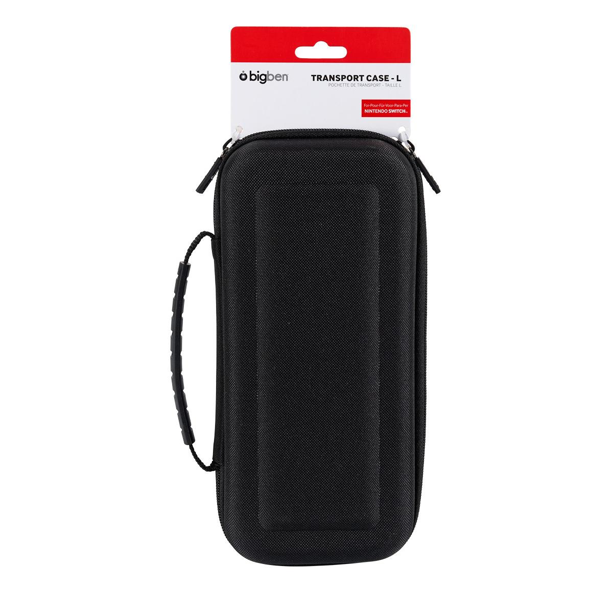 Bigben Interactive SWITCHPOUCHL custodia per console portatile Custodia a sacchetto Nintendo Etilene-vinil acetato EVA espanso Nero