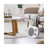 Stufetta Elettrica Ardes AR4F08 Termoventilatore Interno Marrone Bianco 2000 W