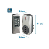 Poly Pool PP1530 Kit Presa Telecomandata Wireless 2P T 10A 2300W Portata 30M Grigio