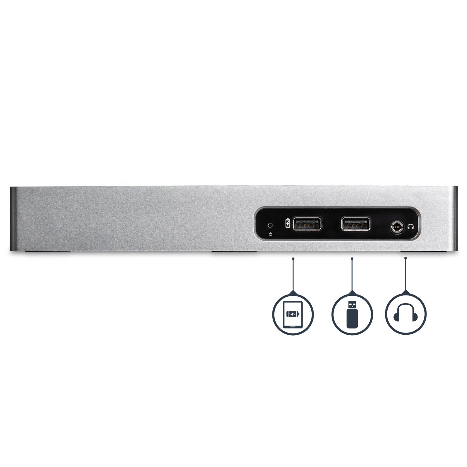 StarTech.com Docking Station USB 3.0 - Laptop Dock per doppio monitor con HDMI e DVI/VGA Video - Hub a 6 porte USB 3.1 Gen 1 5Gbps, GbE, Audio - Dock Universale Type-A - Windows Mac