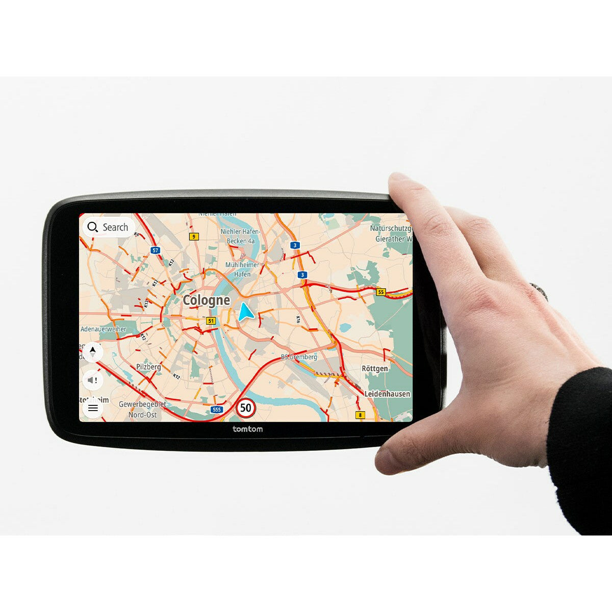 TomTom GO navigatore Palmare/Fisso 17,8 cm (7") Touch screen Nero