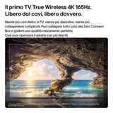 LG OLED evo AI Wallpaper TV 77 pollici W6 OLED77W69LA, 4K, spessore 9,9mm, True Wireless, Staffe filo muro SMART TV 2026