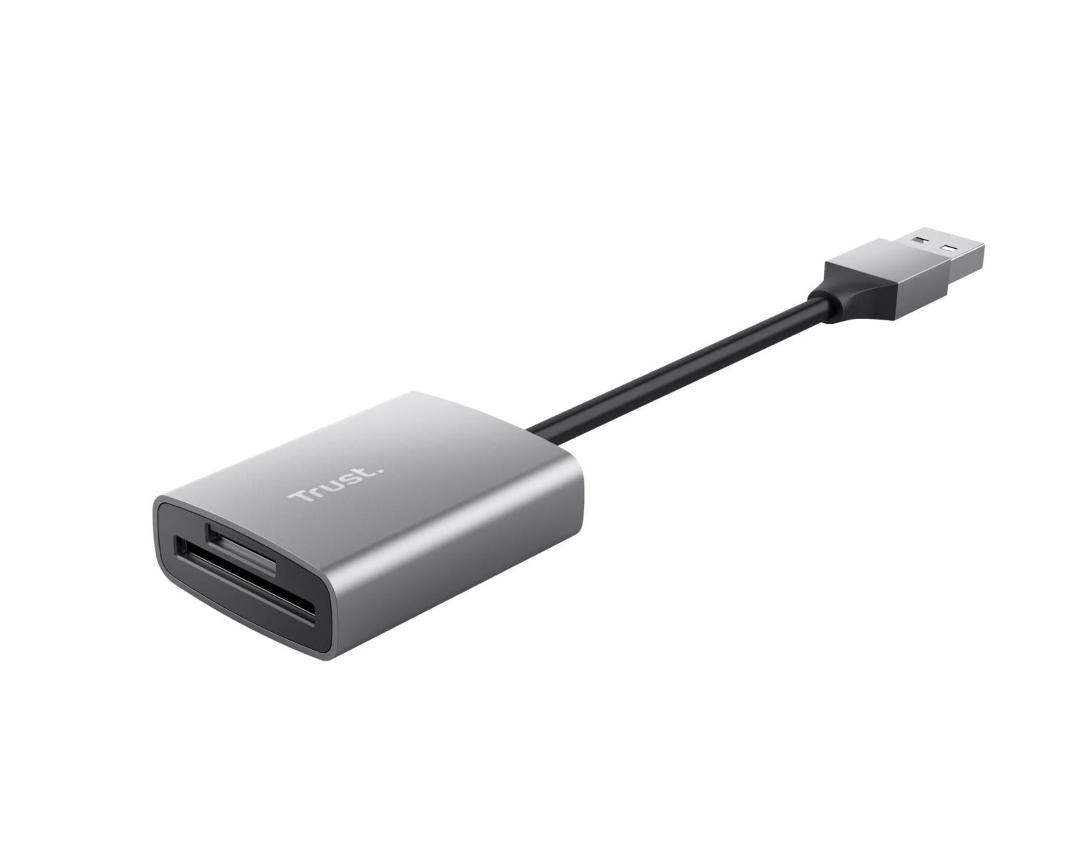 Trust Dalyx 24135 Hub Lettore di Schede USB 3.2 Alluminio