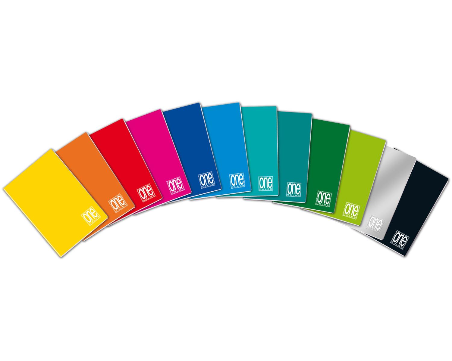 Blasetti One Color MAXI quaderno per scrivere A4 31 fogli Multicolore