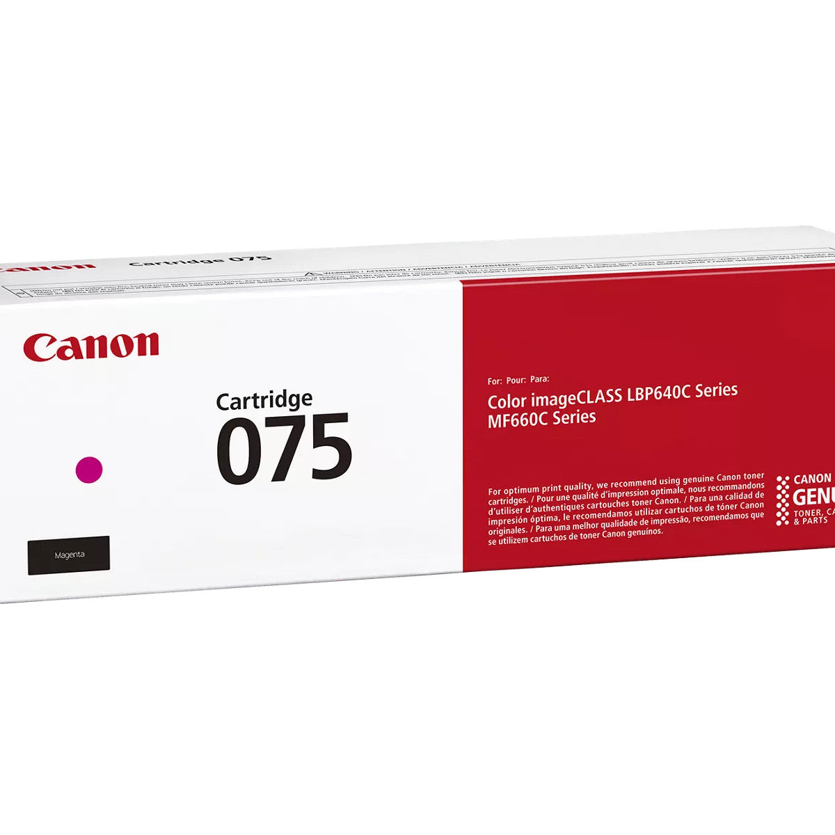 Canon 075 cartuccia toner 1 pz Originale Magenta