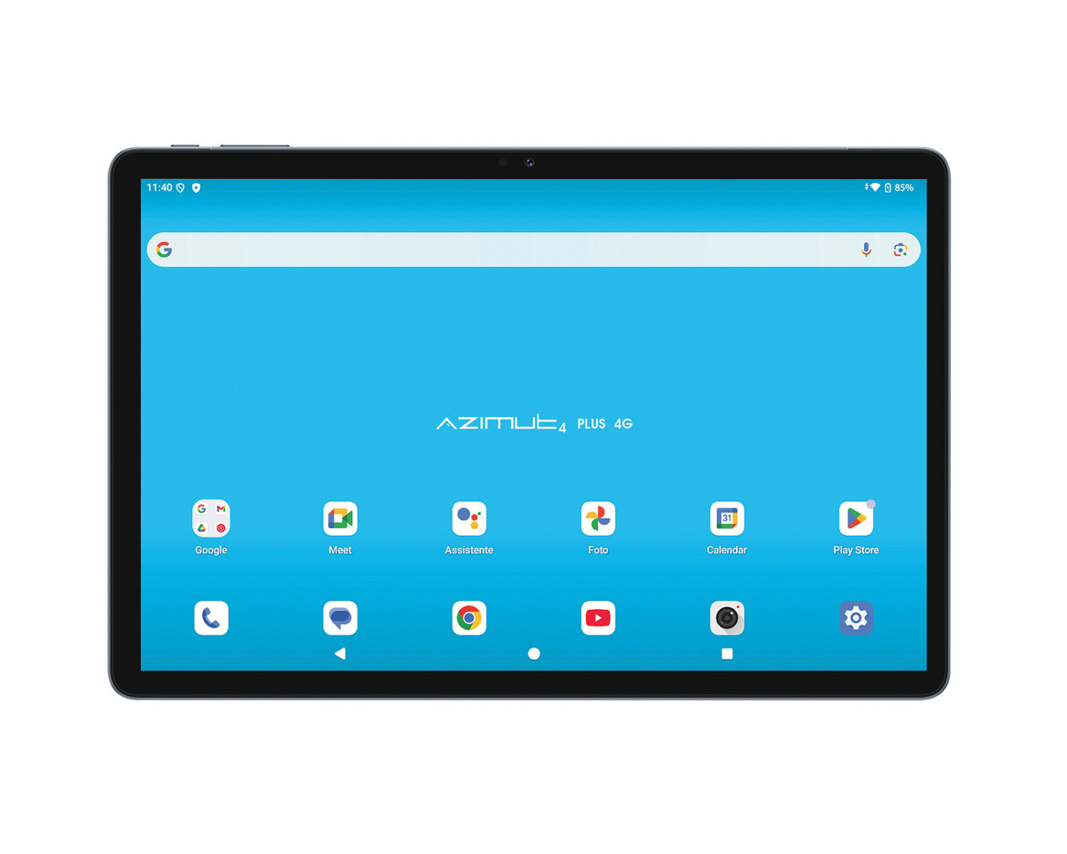 Mediacom SmartPad Azimut 4 PLUS - 4G Spreadtrum LTE-FDD 128 GB 27,8 cm (10.9") 8 GB Android 15 Grigio Venduto come Grado B 8028153132739