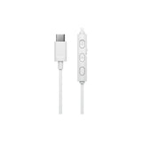 JVC HA-S33UC Auricolare Cablato A Padiglione Musica e Chiamate USB tipo-C Bianco