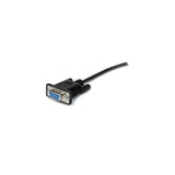 StarTech.com Cavo seriale diretto RS232 DB9 nero 2m - M/F