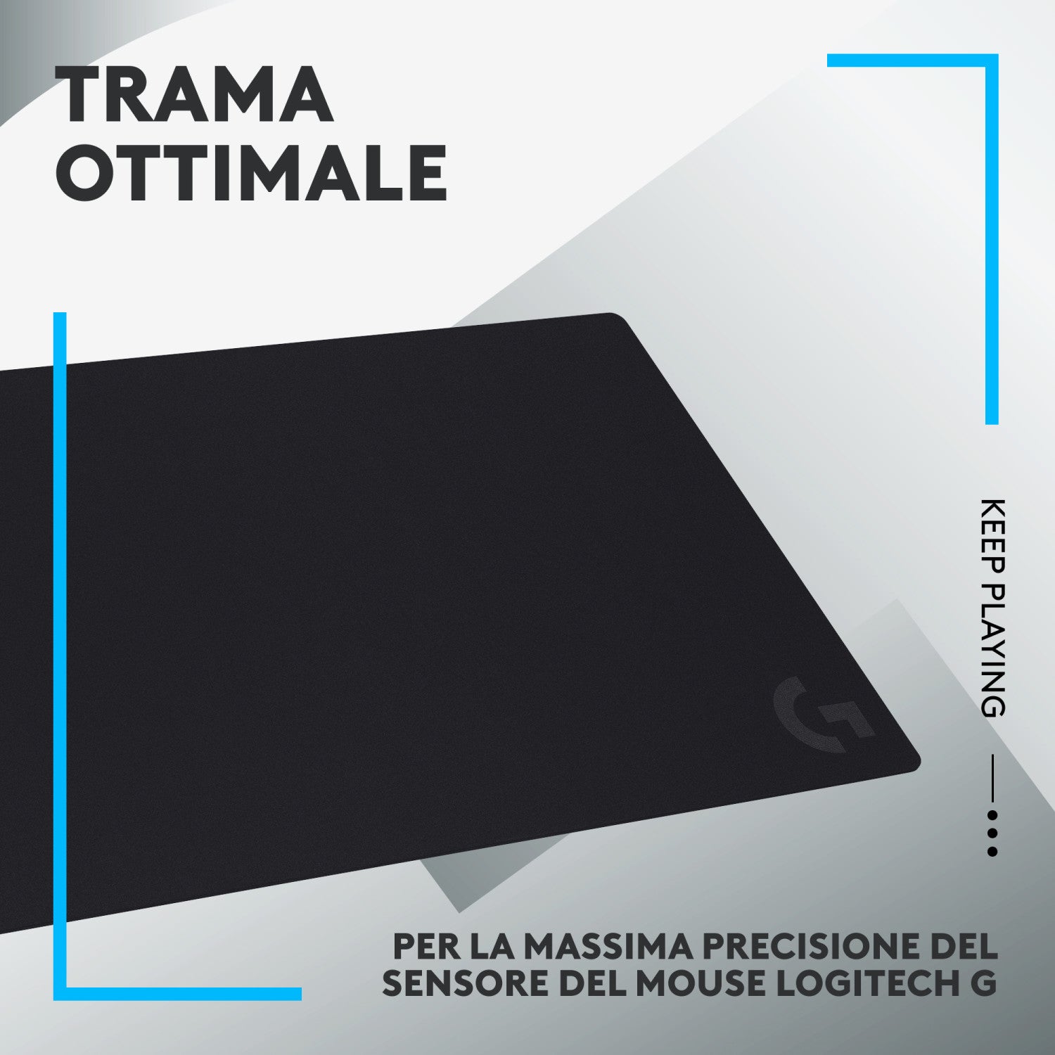 Tappetino Mouse da Gioco da Computer Logitech G 943 000778 G840 Nero