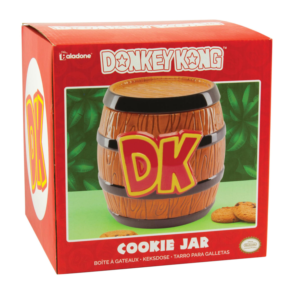 Paladone Barattolo Porta Biscotti Donkey Kong Nintendo - Ceramica Ermetico 1000 ml