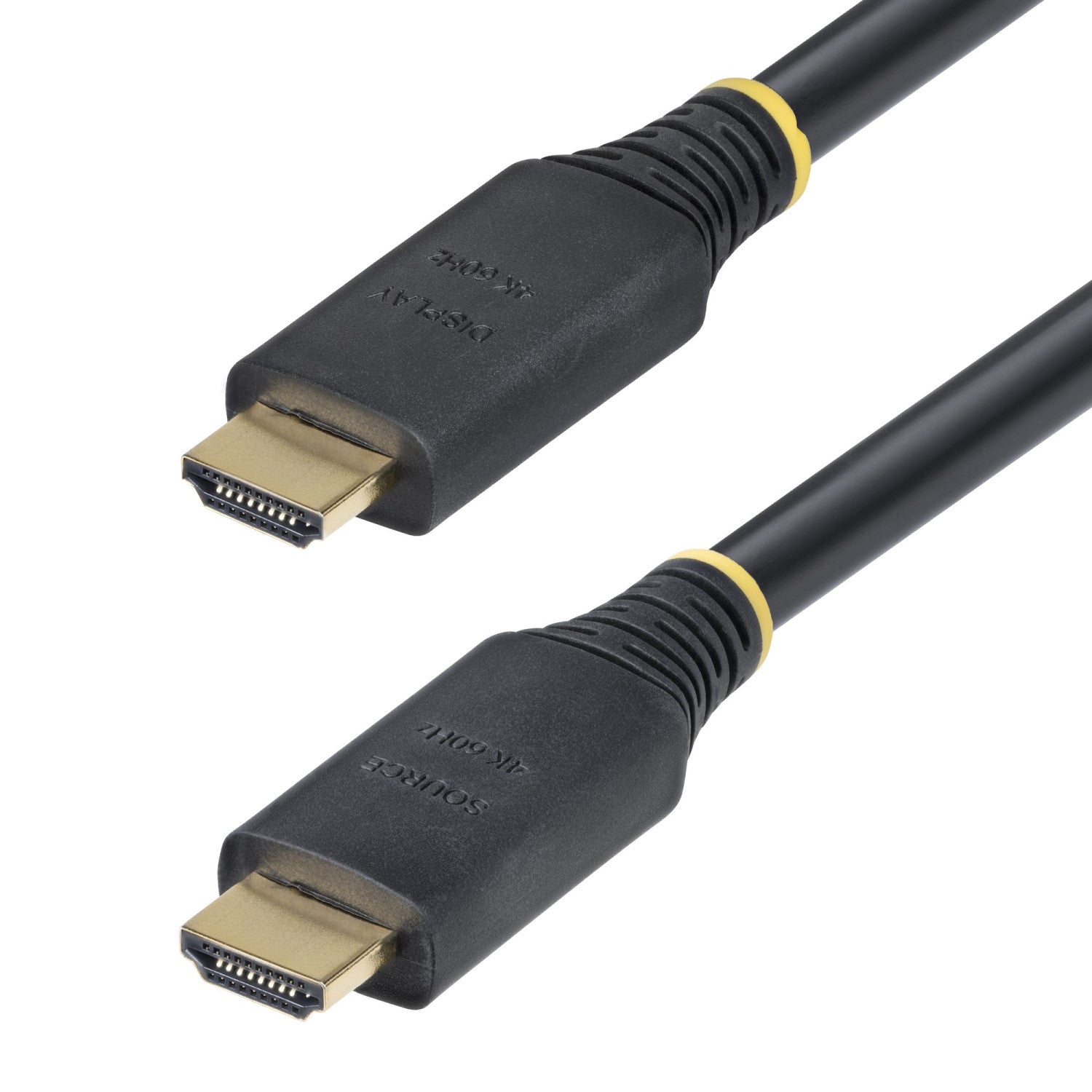 StarTech.com Cavo HDMI attivo ad alta velocità da 10m, 4K 60Hz/1440p 144Hz, HDR10/HDCP 2.2/ARC, 18Gbps, cavo UHD HDMI 2.0 per TV/Monitor/Display, rivestimento in TPE