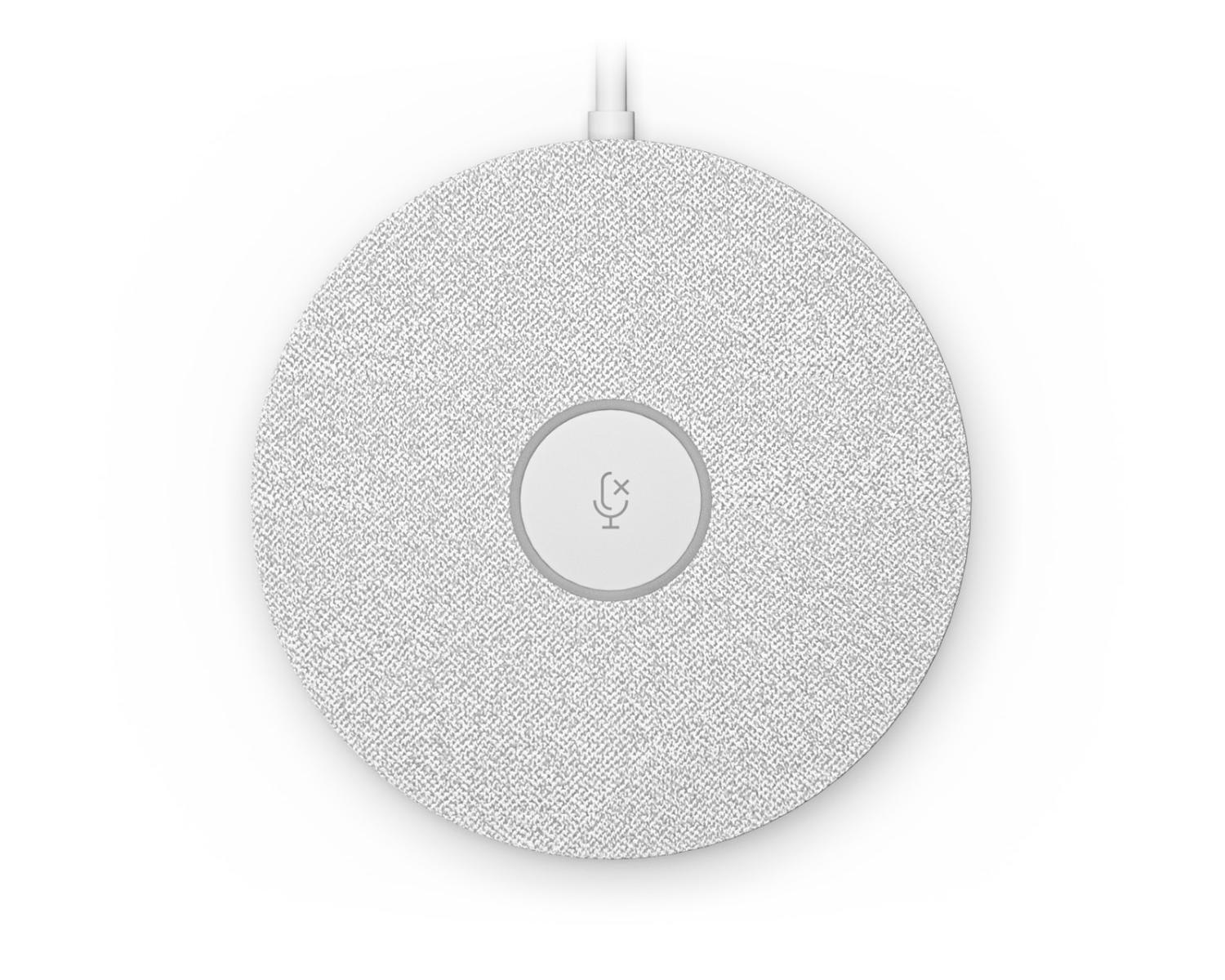 Logitech Rally Mic Pod Bianco Microfono da tavolo