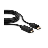 Lindy 36920 cavo e adattatore video 0,5 m DisplayPort HDMI tipo A (Standard) Nero