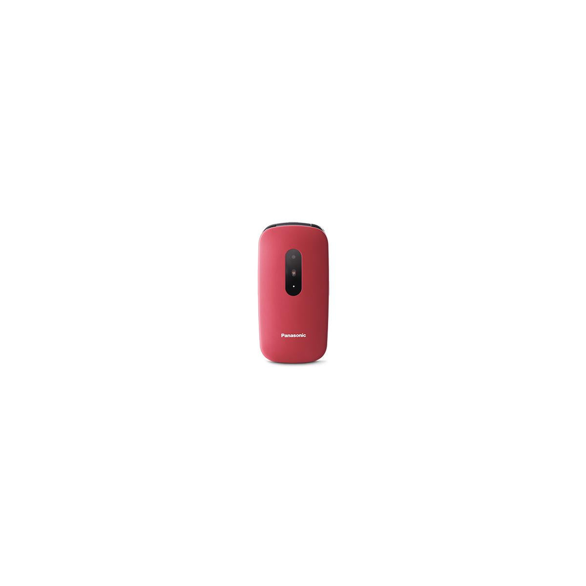 Panasonic KX-TU446EXR Telefono Cellulare Facilitato 110 g Rosso