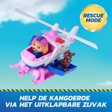 PAW Patrol : Search Rescue, Elicottero di Salvataggio di Skye con 2 Personaggi, Elicottero Giocattolo a Retrocarica, Giocattoli per Bambini e Bambine, 3 Anni