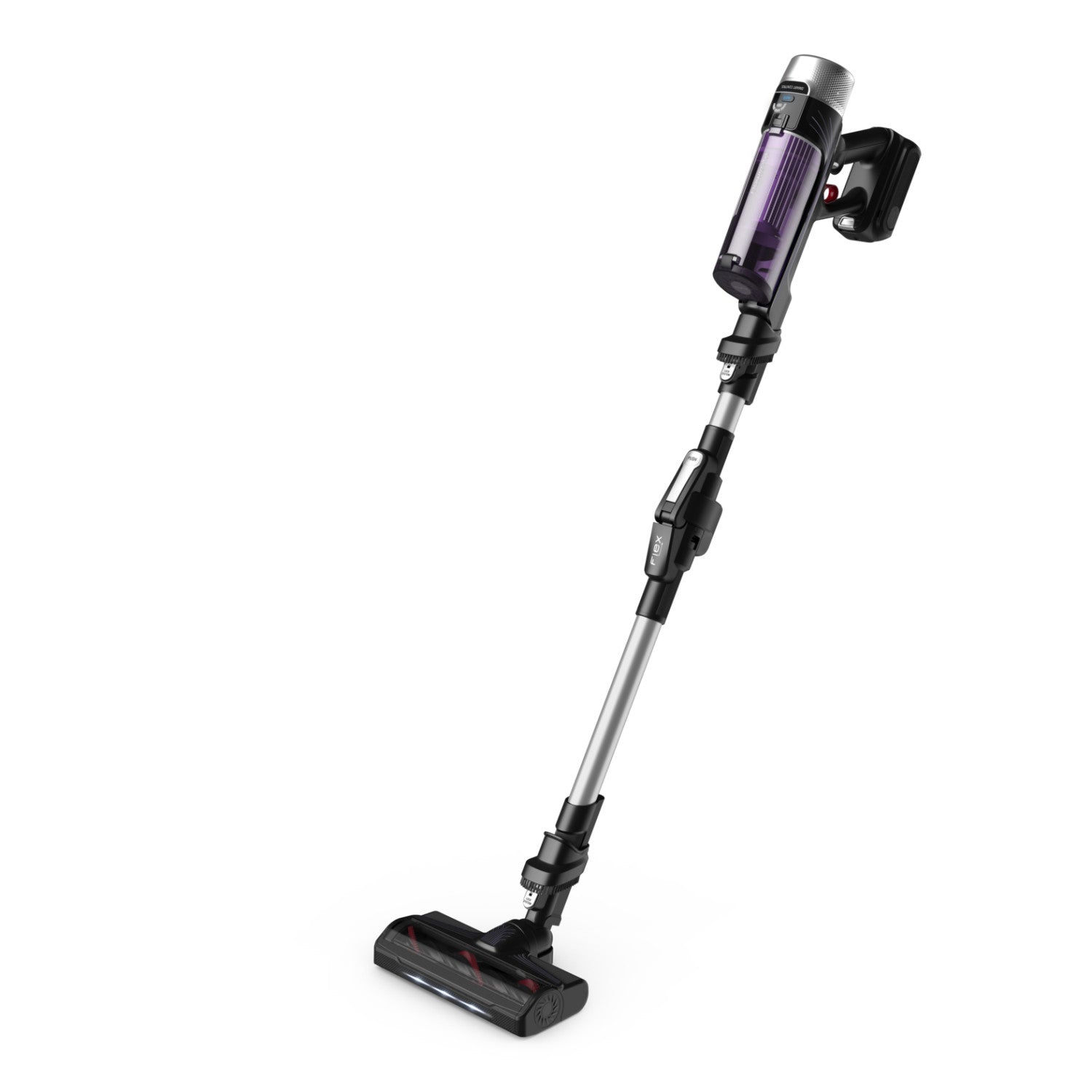 Rowenta X-Force Flex 9.60 RH2037 aspirapolvere senza filo Nero Viola Senza sacchetto