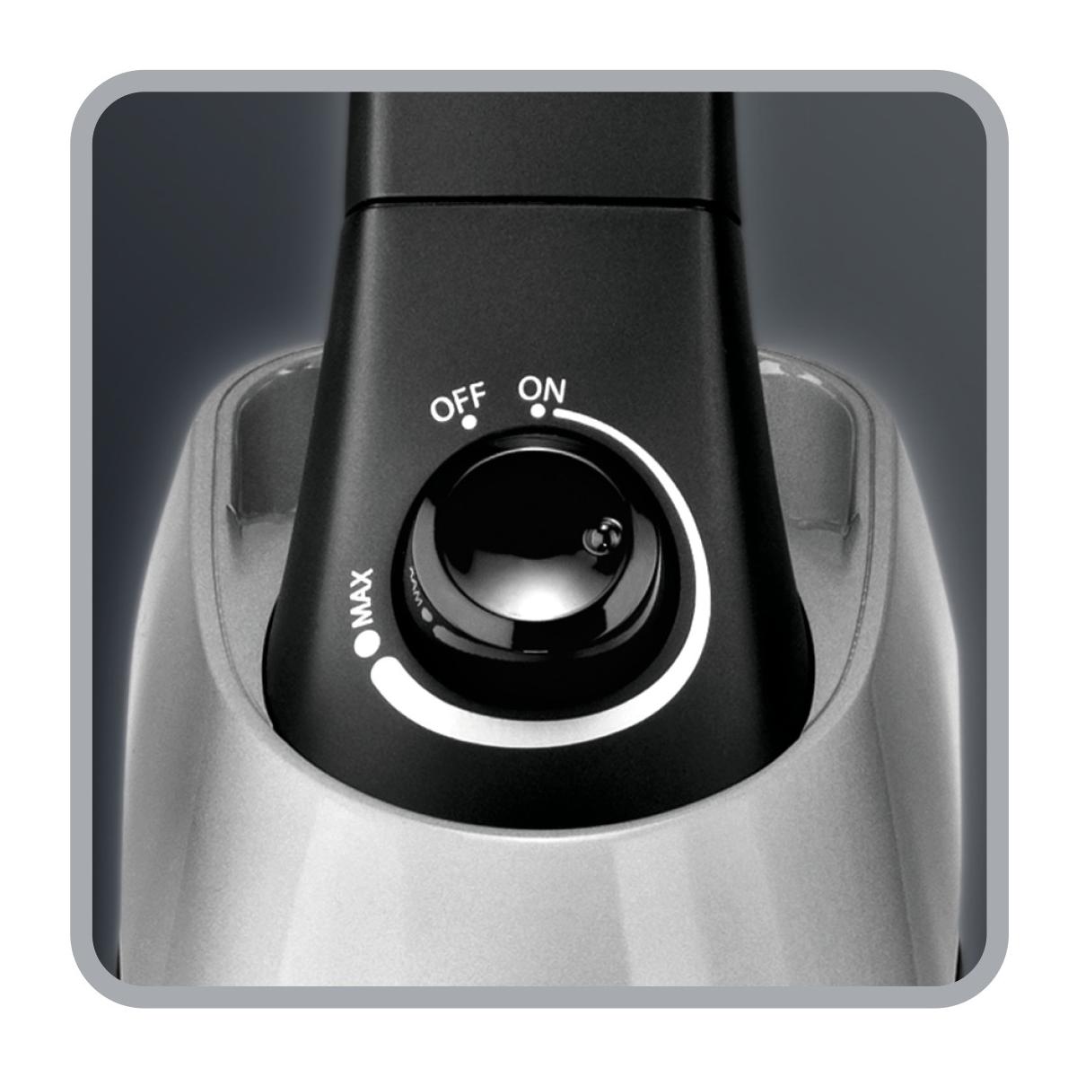Scopa Elettrica Rowenta RH8155 Powerline Extreme Cyclonic con Filo e senza sacchetto Nero