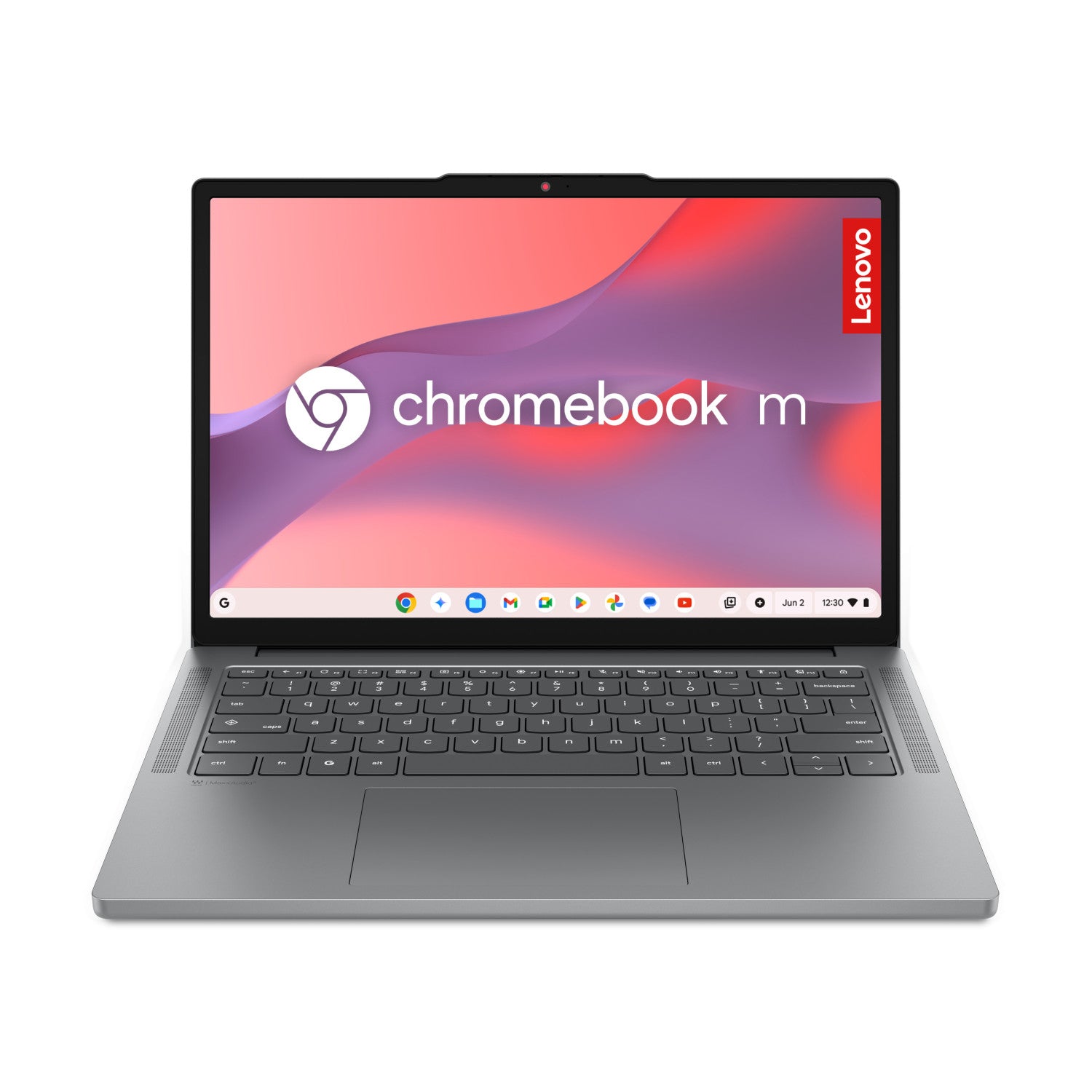 Lenovo Notebook Chromebook Display 14.0'' WUXGA (1920x1200) Processore MTK M 540 Memoria RAM 4GB Memoria SSD 64GB_ Scheda grafica Integrata Sistema Operativo CHROME OS LUNA_GREY Caricatore NON incluso