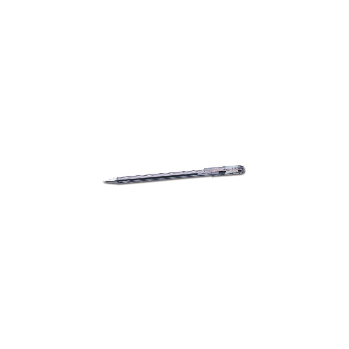 Pentel Superb Medium Nero Penna a sfera Medio 12 pz