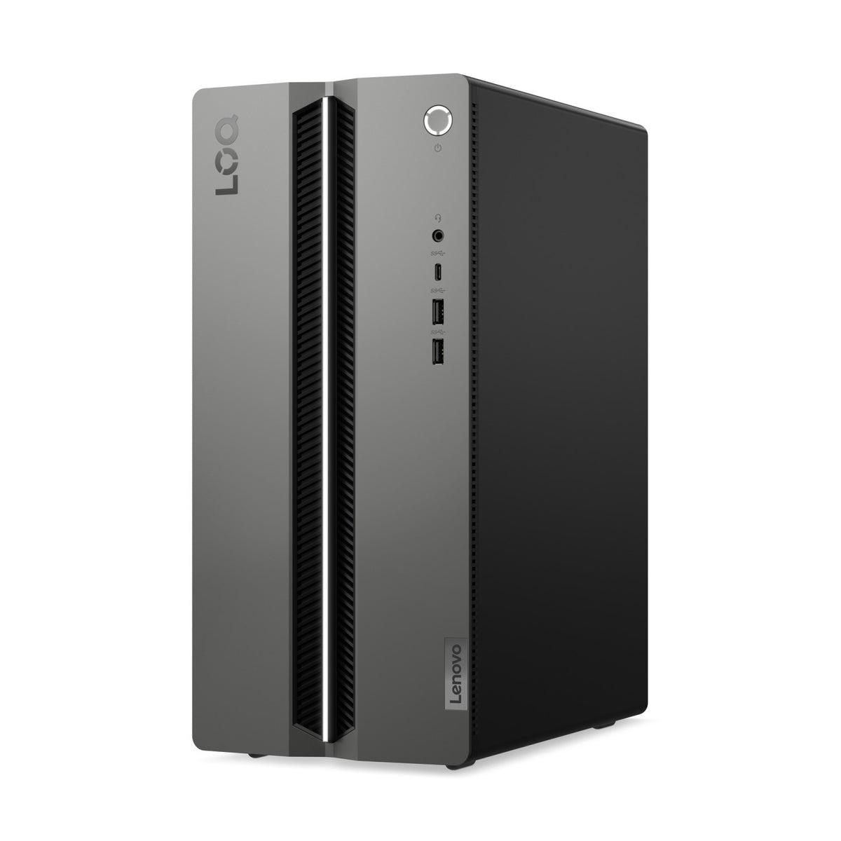 Lenovo LOQ | Desktop Gaming | Processore INTEL I5 14400F | memoria RAM 16GB | Memoria SSD 512GB | Scheda Grafica NVIDIA RTX 5060 8GB | Sistema Operativo Windows 11 Home