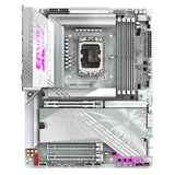 GIGABYTE Z890 AORUS ELITE X ICE Scheda Madre - Supporta CPU Intel Core Ultra (Serie 2), VRM a 16 1 2 fasi, fino a 9500MHz DDR5 (OC), 1xPCIe 5.0 4xPCIe 4.0, Wi-Fi 7, LAN 2.5GbE, Thunderbolt 4