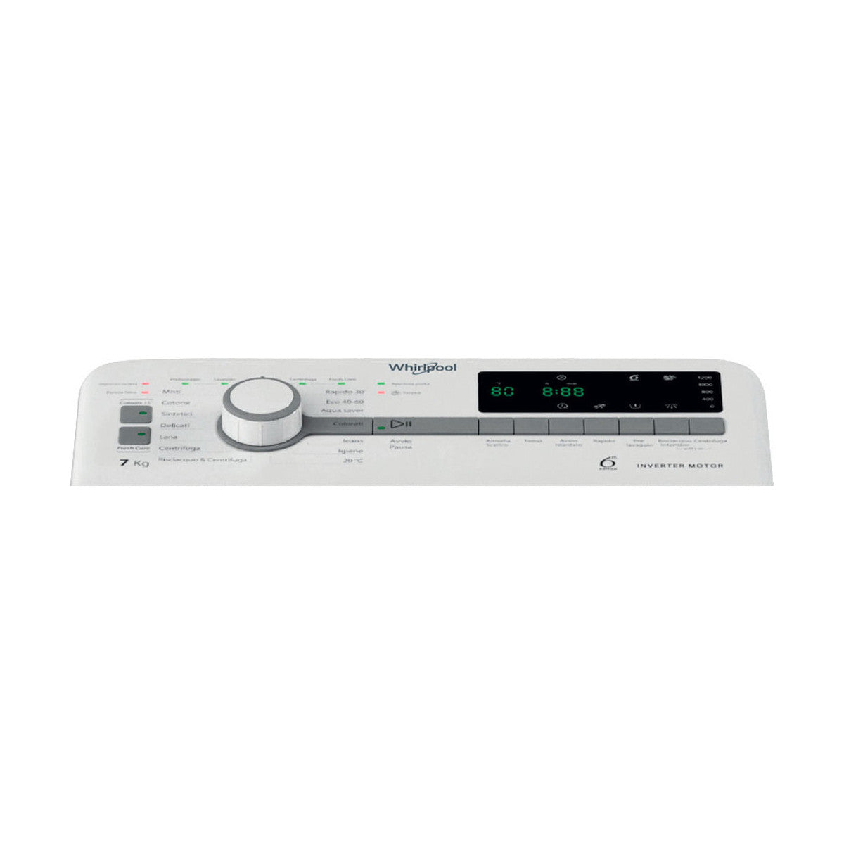 Whirlpool Lavatrice a libera installazione - TDLR 7251BS IT Bianco
