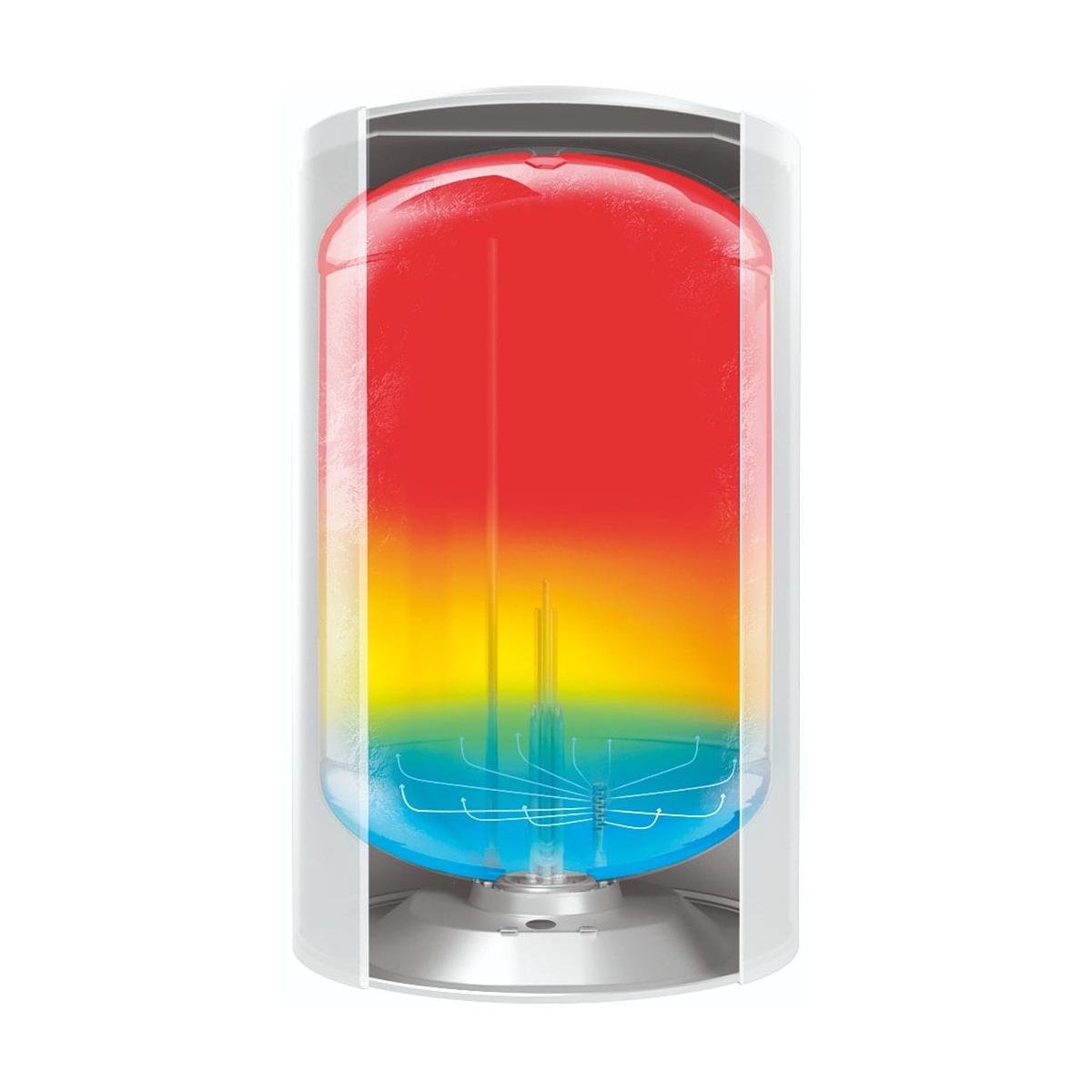 Ariston Lydos Plus 80 V 5 EU Verticale Boiler Sistema per caldaia singola Bianco